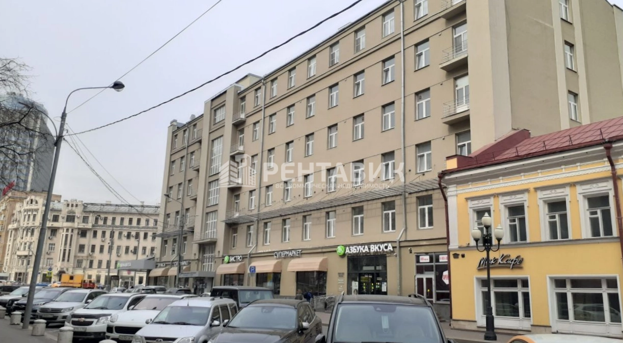 фасад дома, здание по адресу г Москва, ул Арбат, д 54/2 стр 1
