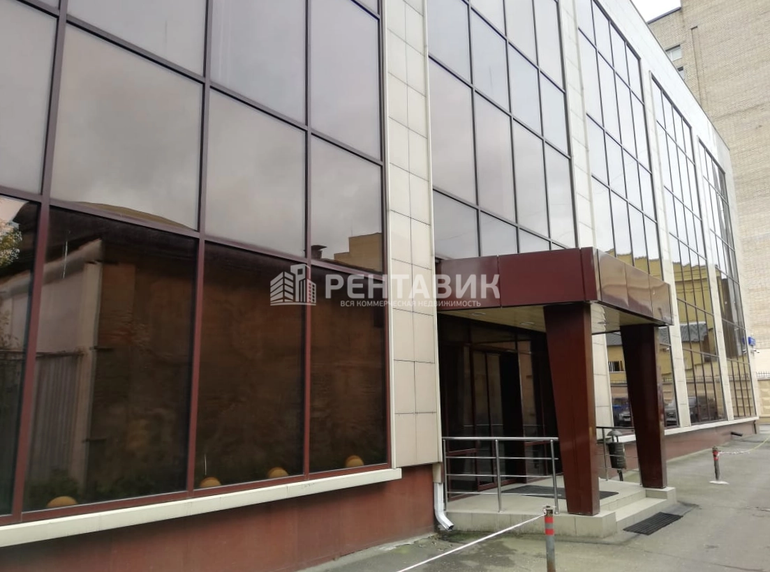 фасад дома, здание по адресу г Москва, Графский пер, д 12А стр 1