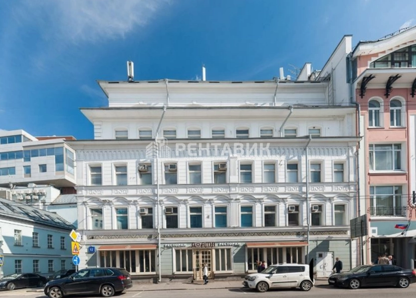 фасад дома, здание по адресу г Москва, ул Сретенка, д 12