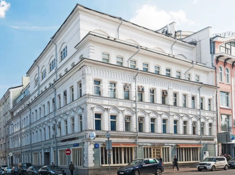 фасад дома, здание по адресу г Москва, ул Сретенка, д 12