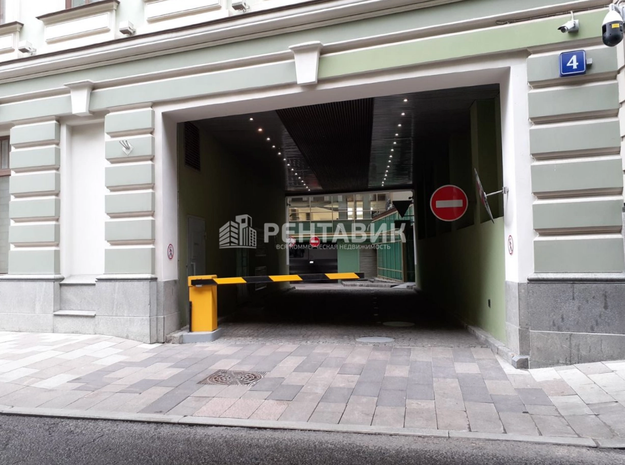 фасад дома, здание по адресу г Москва, Романов пер, д 4