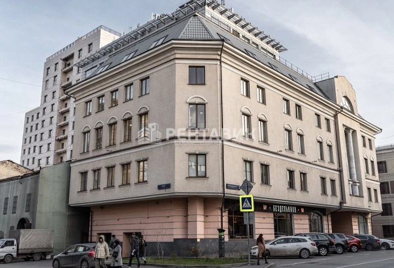 фасад дома, здание по адресу г Москва, Большой Строченовский пер, д 7