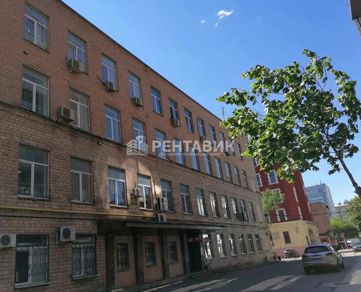фасад дома, здание по адресу г Москва, Столярный пер, д 3 к 5
