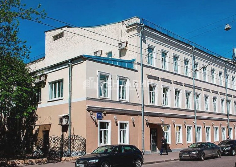 фасад дома, здание по адресу г Москва, ул Александра Солженицына, д 23А стр 1