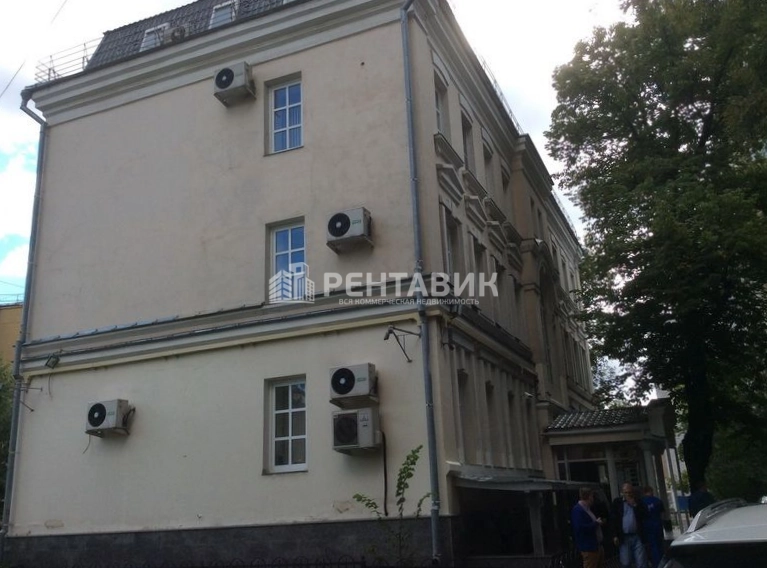 фасад дома, здание по адресу г Москва, ул Малая Грузинская, д 10 стр 1