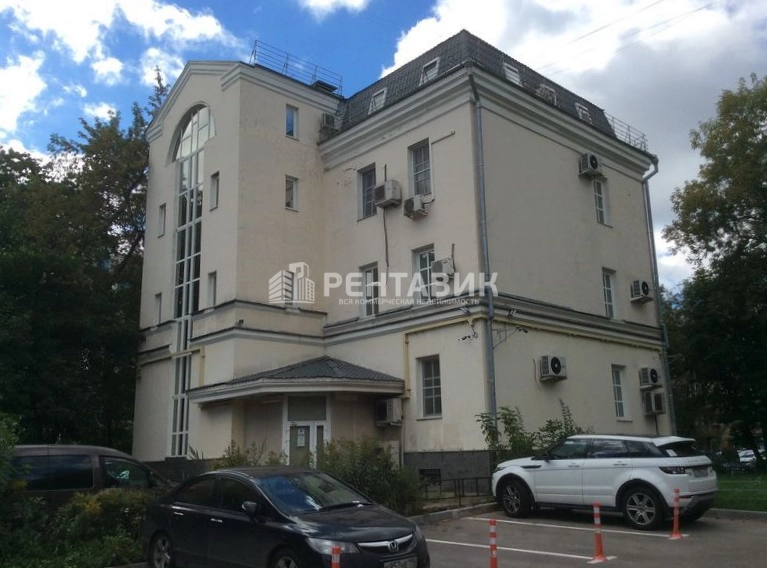 фасад дома, здание по адресу г Москва, ул Малая Грузинская, д 10 стр 1