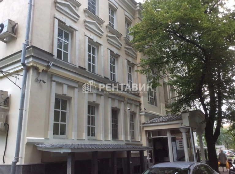 фасад дома, здание по адресу г Москва, ул Малая Грузинская, д 10 стр 1