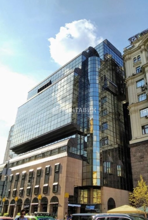 фасад дома, здание по адресу г Москва, Газетный пер, д 17