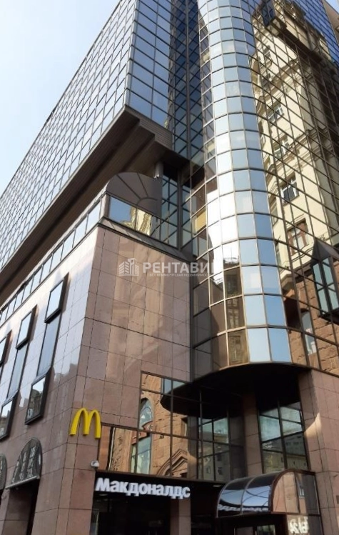 фасад дома, здание по адресу г Москва, Газетный пер, д 17